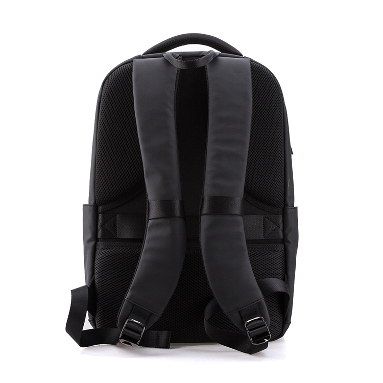 Waterproof PU Multipockets Men Laptop Backpack
