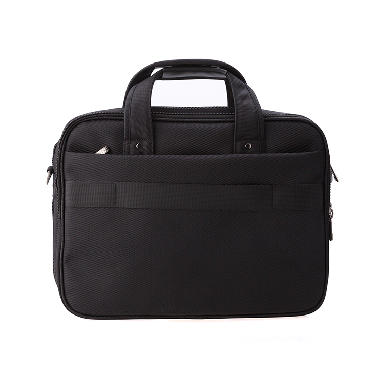 Polyester with PU Laptop Crossbody Messenger Laptop Bag
